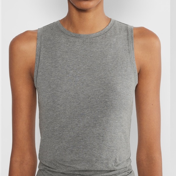 NWT Aritzia The Group Mend Tank - Heather Dark Grey Size M - Picture 4 of 12